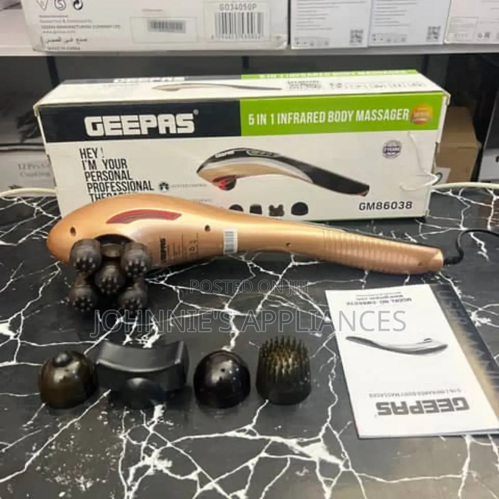 Geepas Electric 5in1 Infrared Body Massager