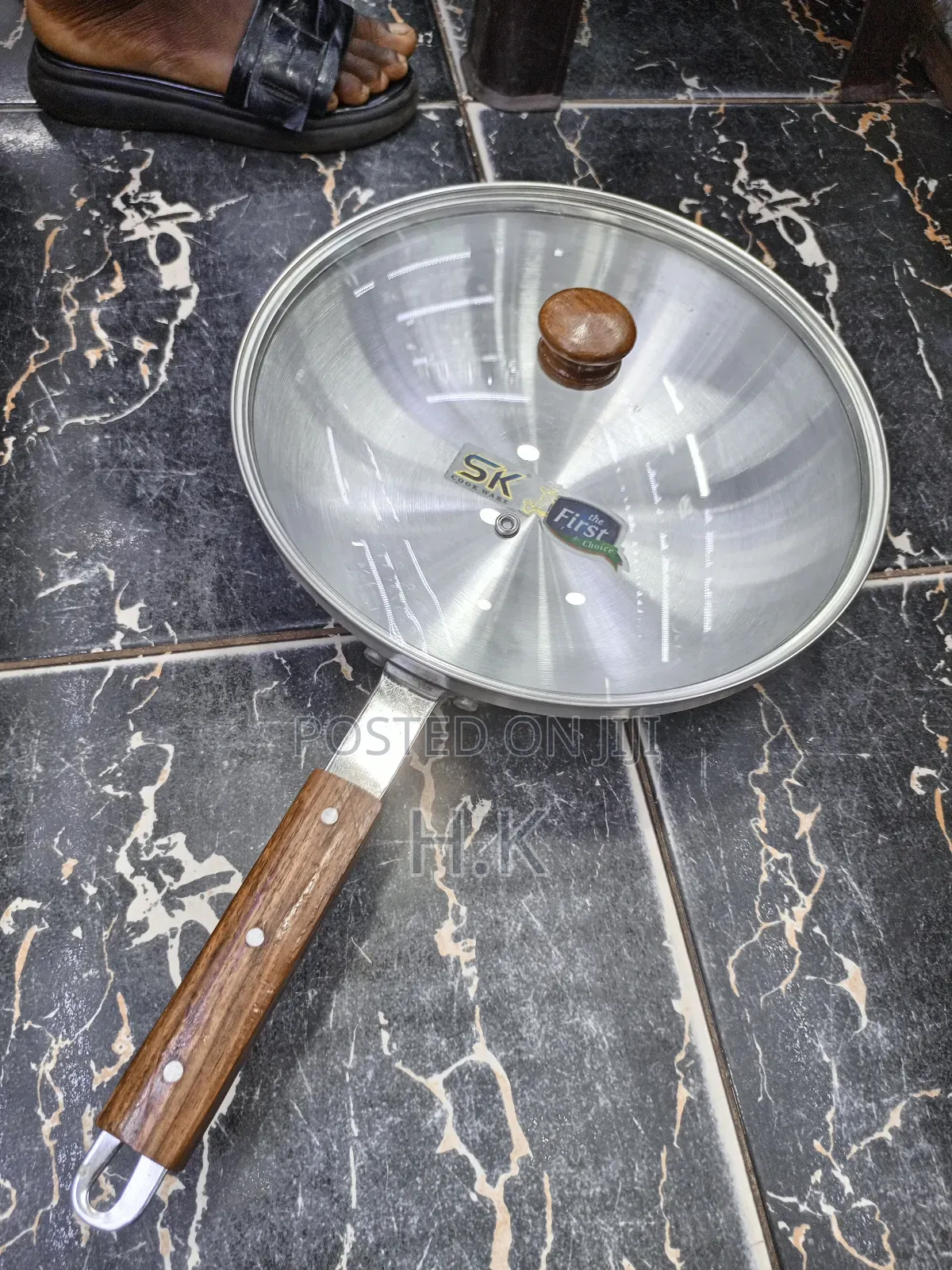 Stainless Steel Deep Fry Pan With Cover