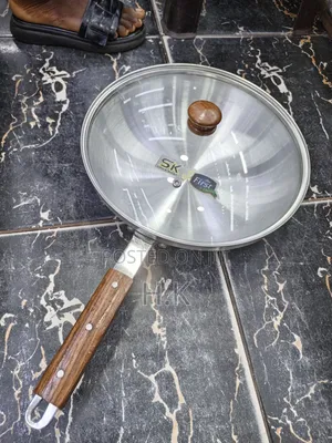 Stainless Steel Deep Fry Pan With Cover