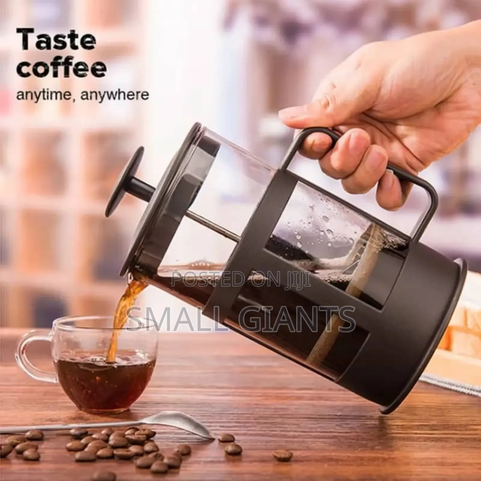 Titanium French Press Coffee and Tea Maker