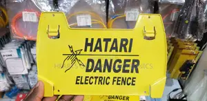 Electric Fence Warning Sign.
