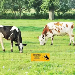 Electric Fence Warning Sign.