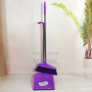 Flow Wiper Soft Broom and Dustpan Set