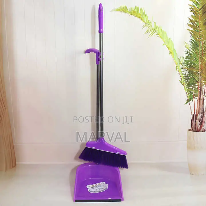 Flow Wiper Soft Broom and Dustpan Set