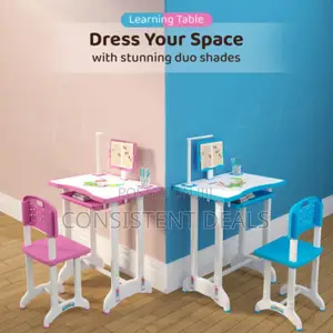 Kids Study Table With Chair