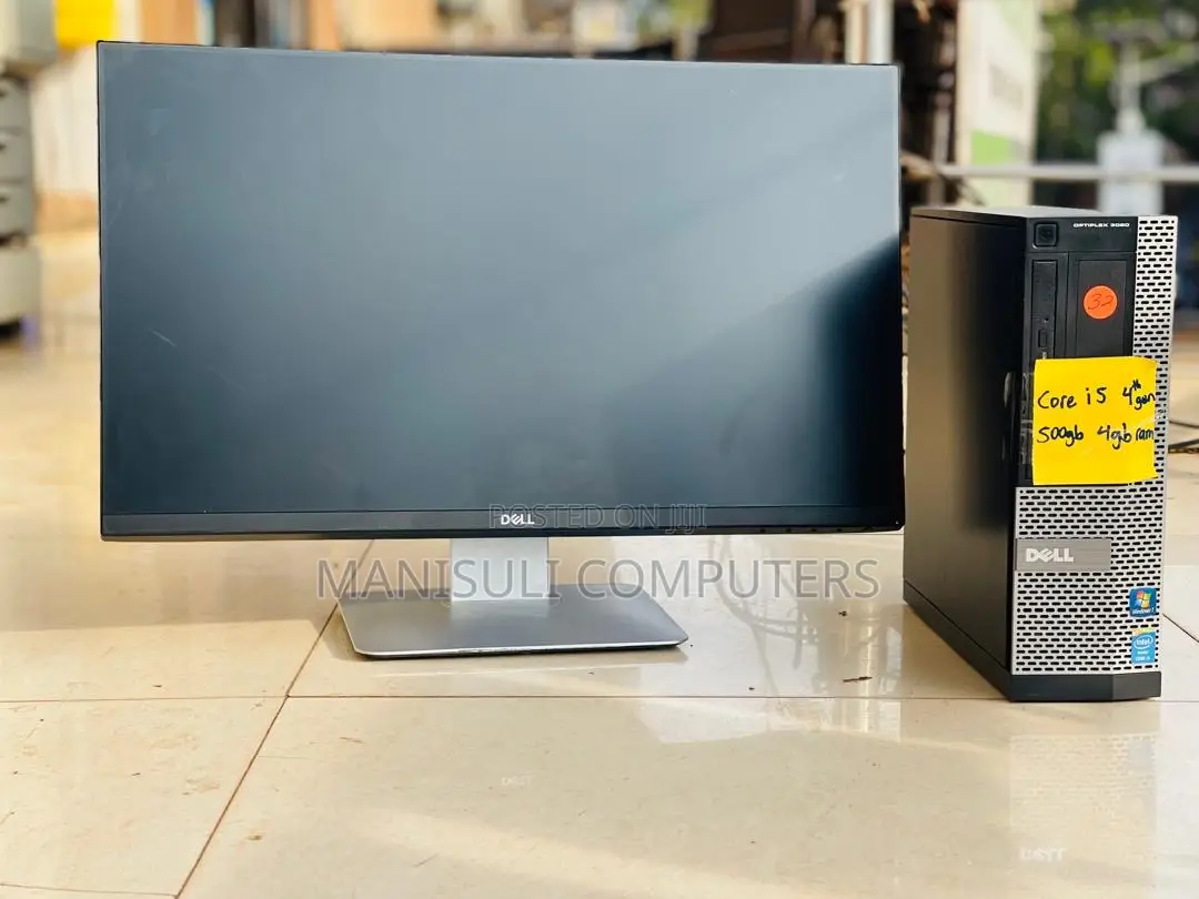 Desktop Computer Dell OptiPlex 3010 4GB Intel Core I5 HDD 500GB