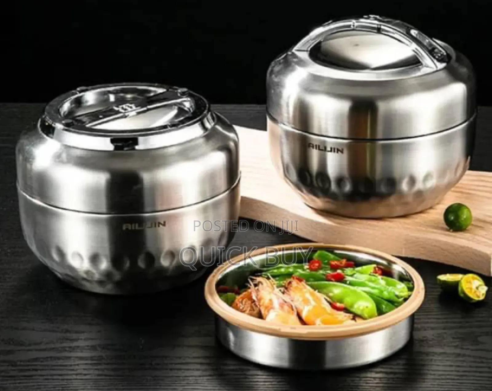 Exquisite Original Double Layer Stainless Thermos Lunch Box