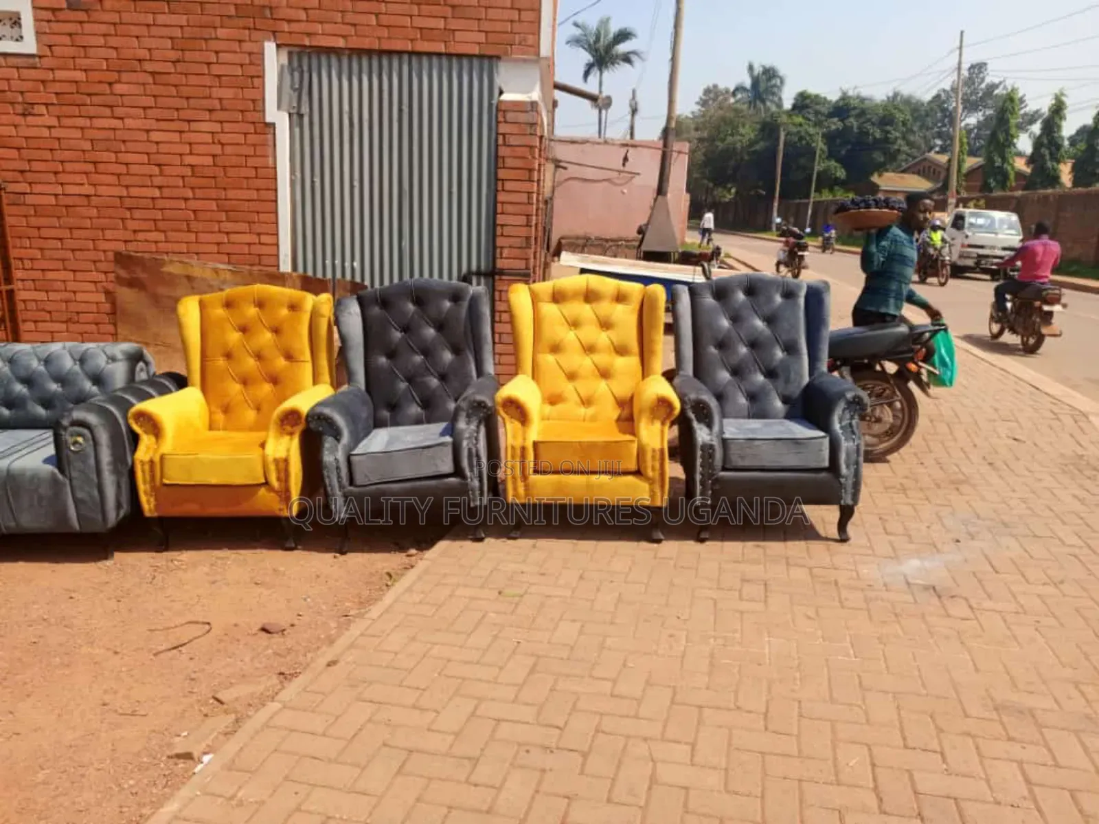 One Sitter Wing Back Chair