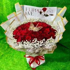 Flowers Surprises Gifts Wrappedred Roses Humpers Flowers I01