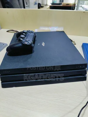 PS4 Pro With Games and Controller