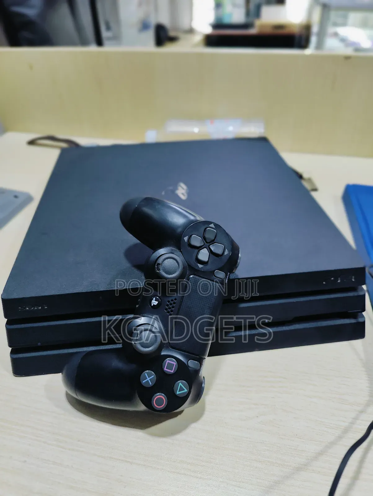 PS4 Pro With Games and Controller
