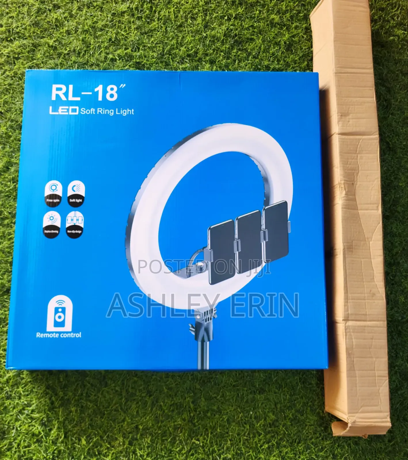 Rl-18inches LED Ring Fill Light With Remote Control