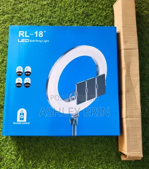 Rl-18inches LED Ring Fill Light With Remote Control