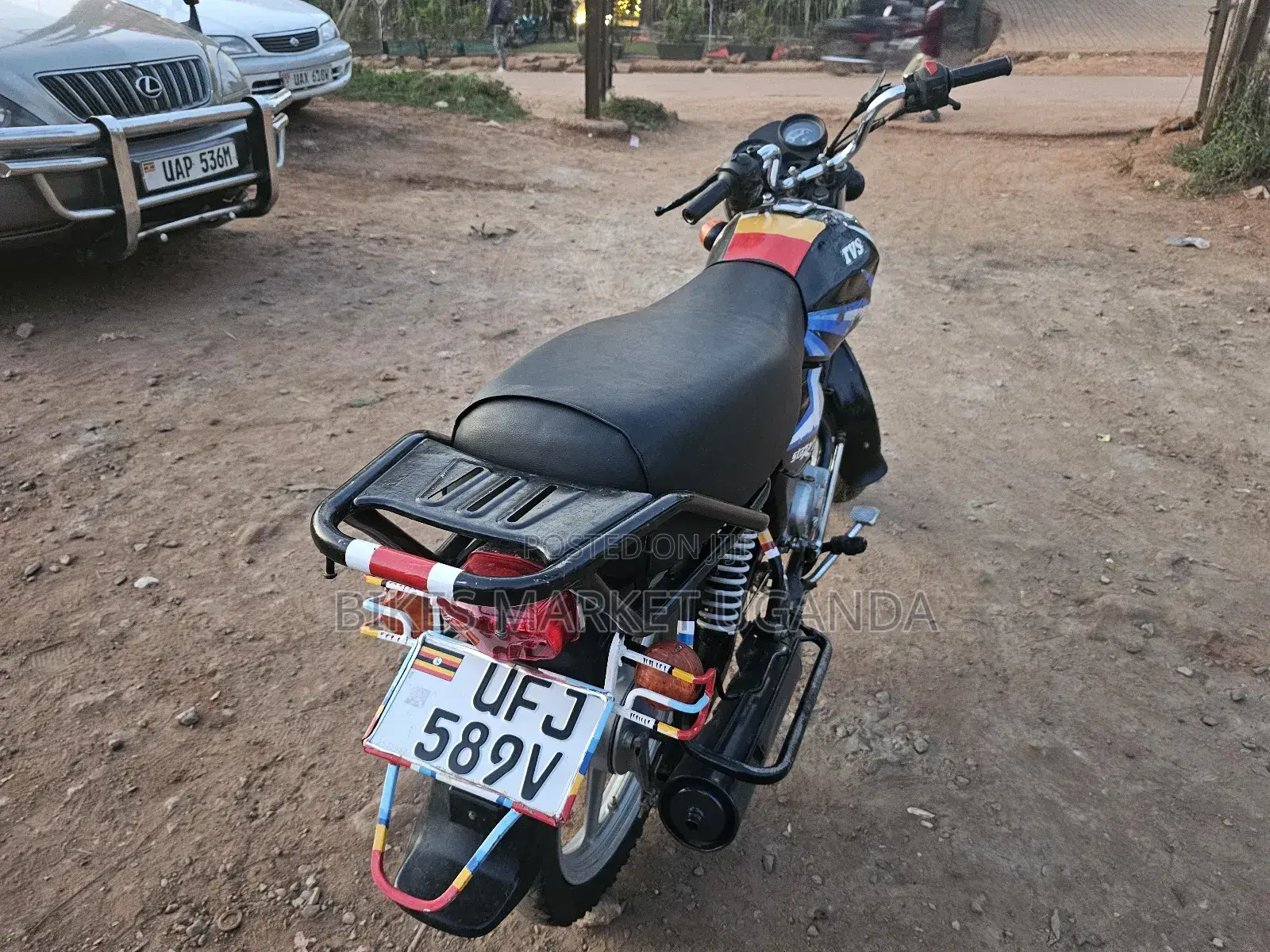 TVS HLX 125 2022 Black