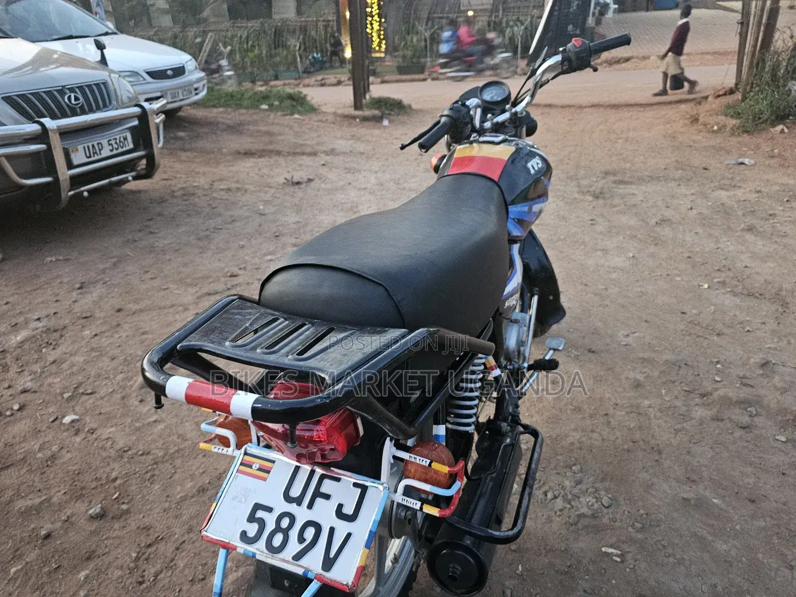 TVS HLX 125 2022 Black