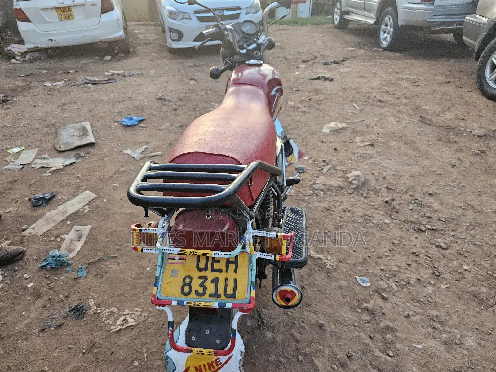 TVS XL 100 2017 Red
