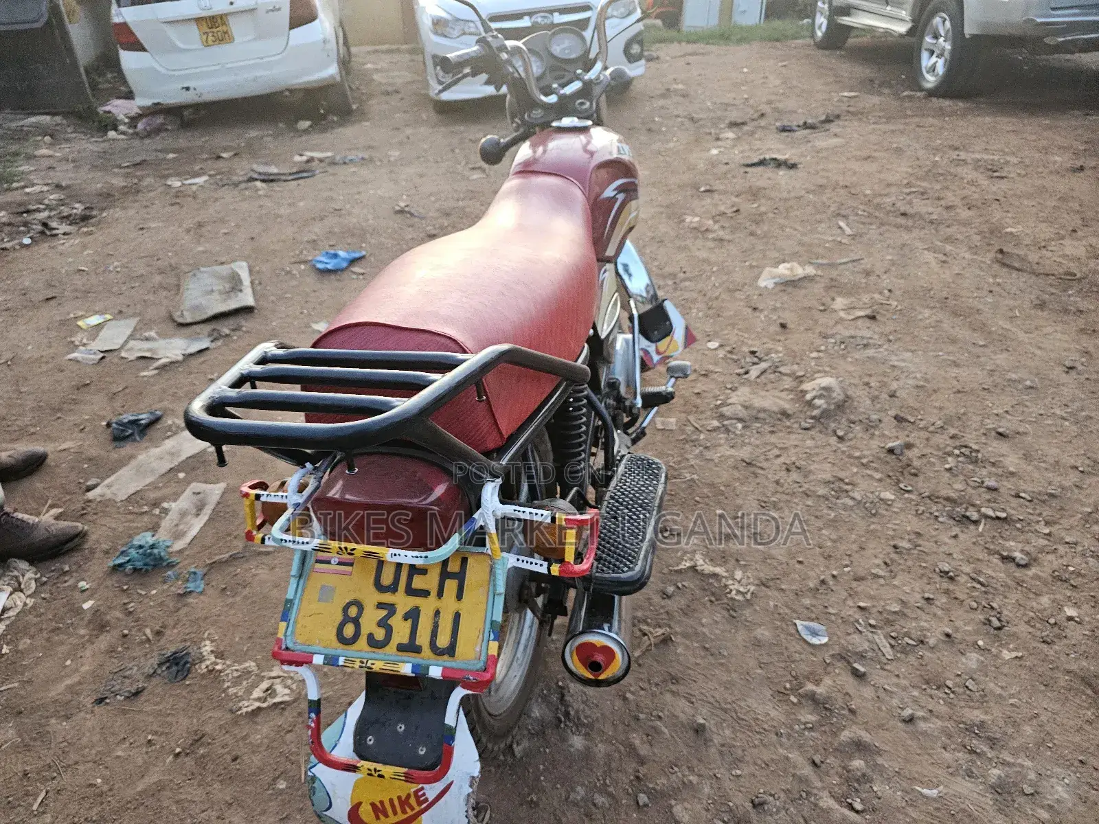TVS XL 100 2017 Red