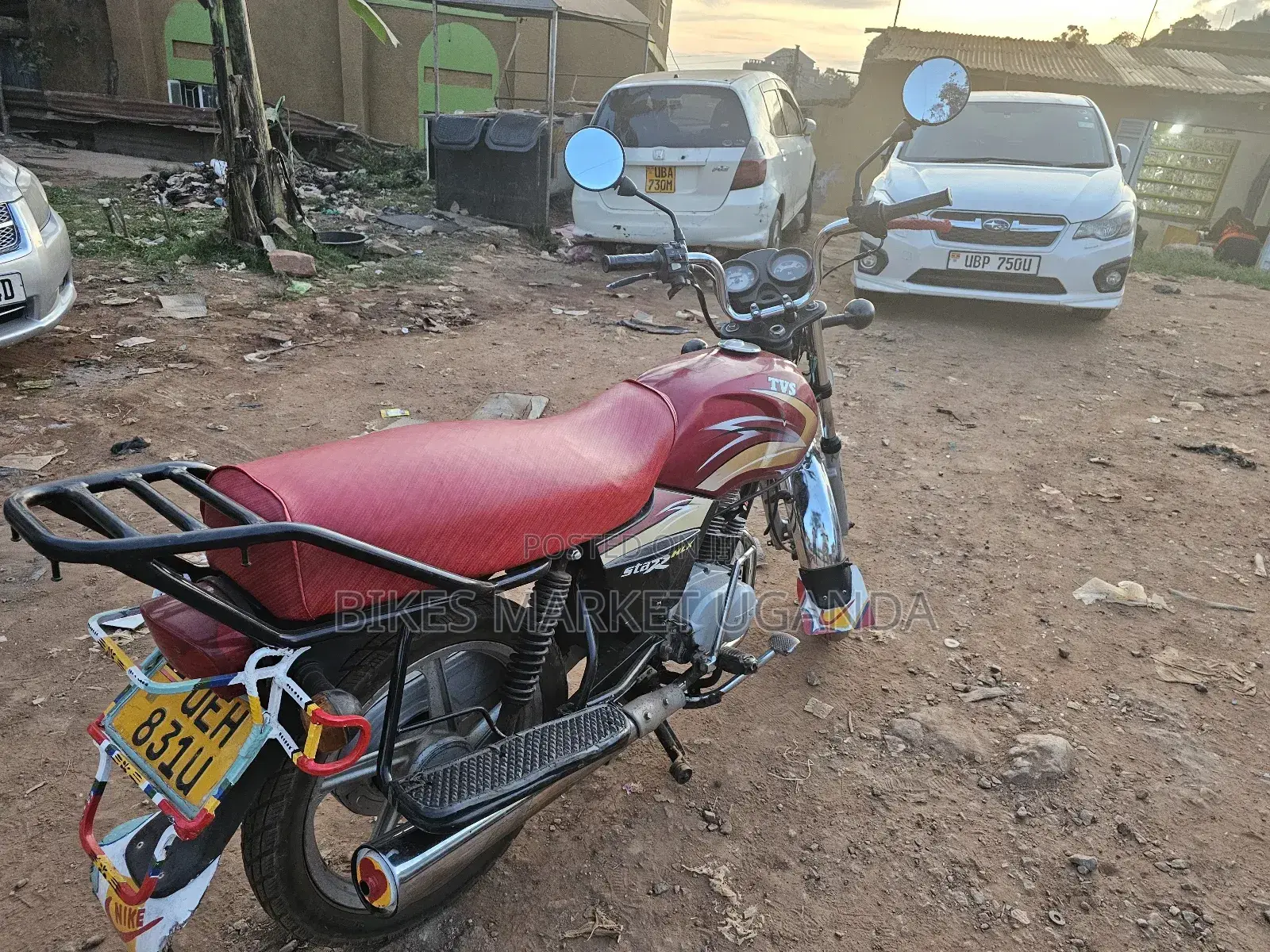 TVS XL 100 2017 Red