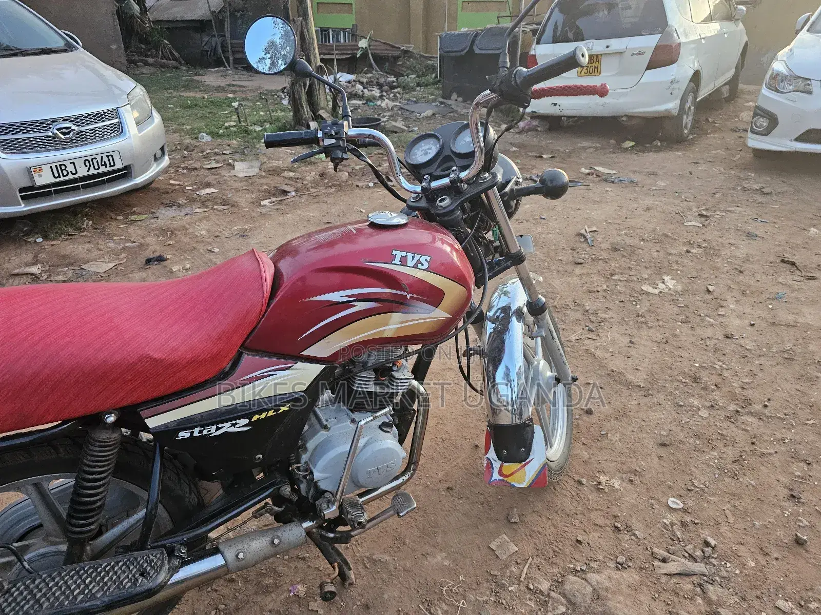 TVS XL 100 2017 Red