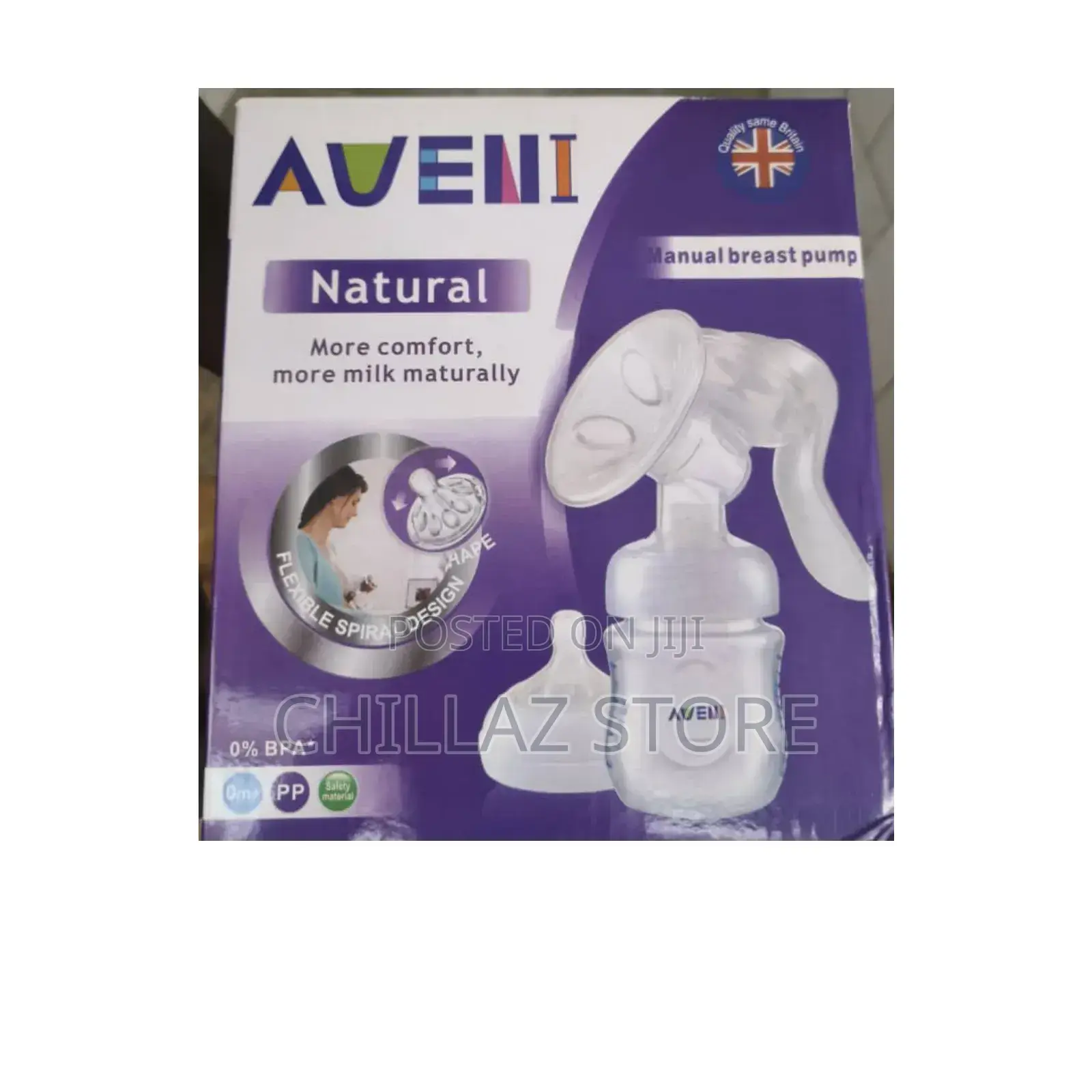 Aveni Natural Manual Breast Pump.