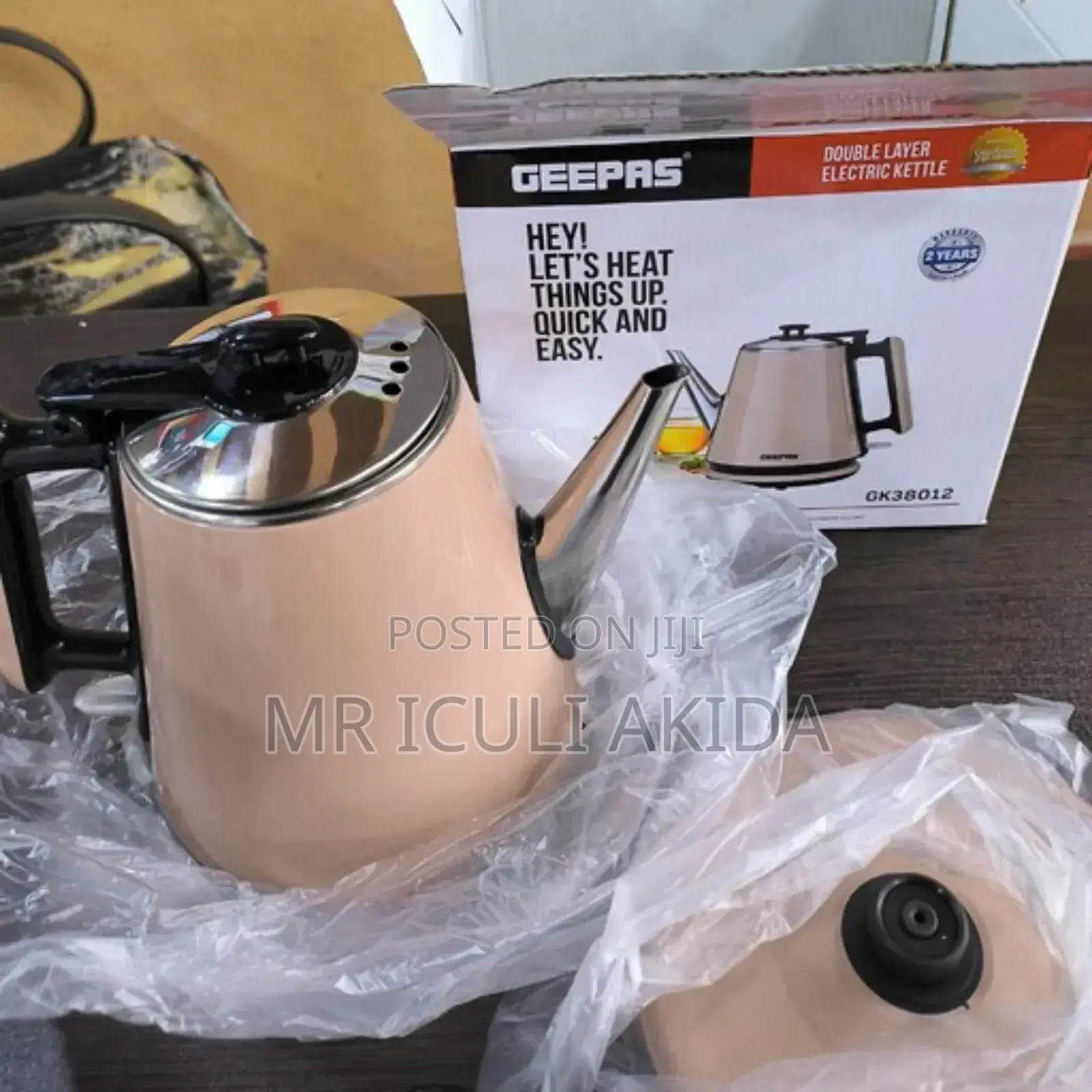 Geepas Double Layer Electric Kettle