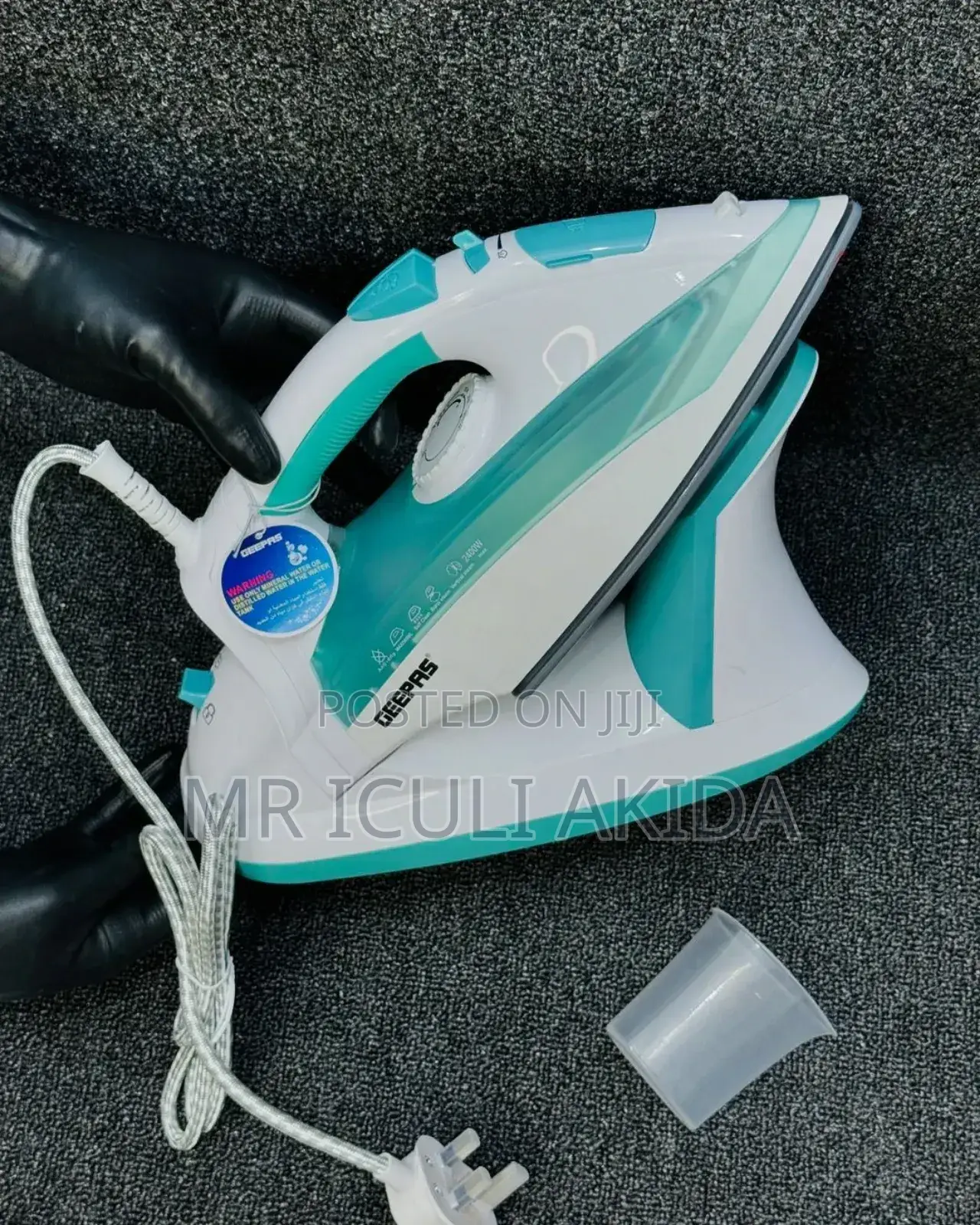 Geepas Cordless/Corded Steam Iron