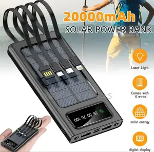 20000mah Solar Power Bank