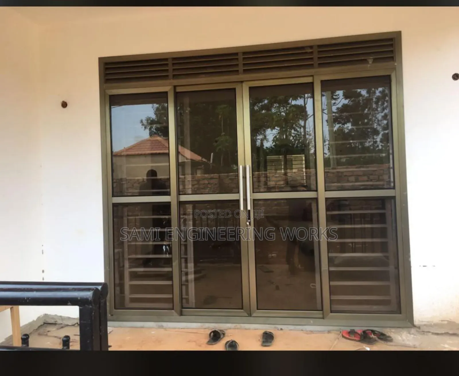 Aluminum Slidding Front Door Kabale
