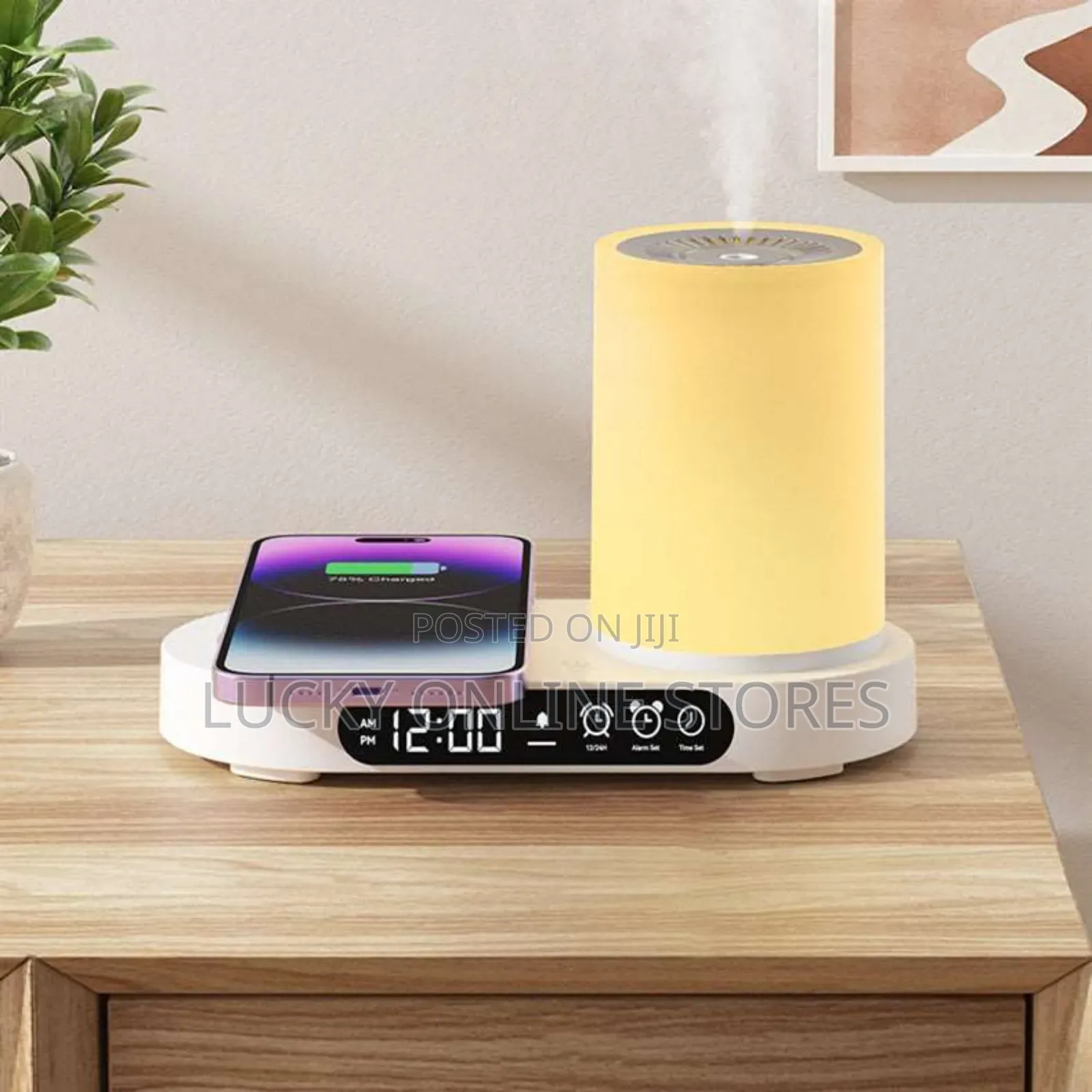 Smart Aroma Diffuser With Wireless Charger