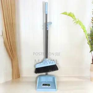 Wiper Soft Broom and Dustpan Set