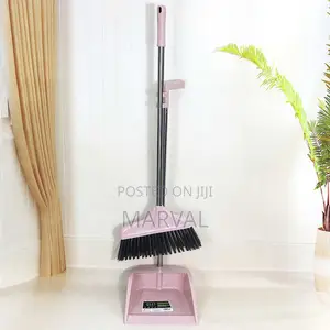Wiper Soft Broom and Dustpan Set