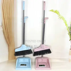 Wiper Soft Broom and Dustpan Set