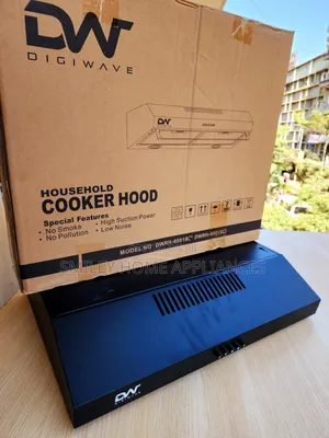 Cooker Hood Dw 60cm by 60cm Black Color