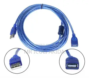 Extension Cable USB 2.0 5 Meters Blue Color