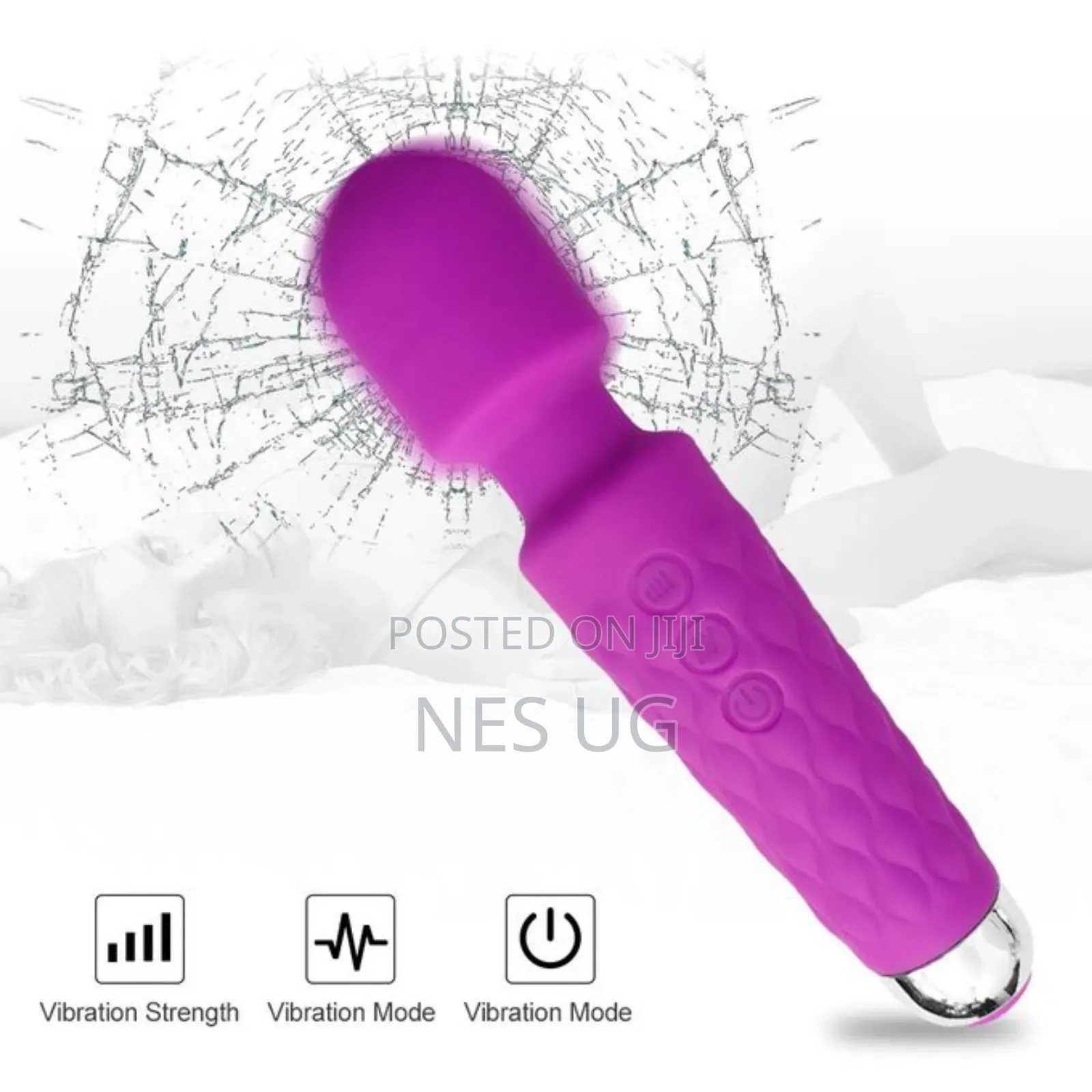 20 Modes Powerful Rechargeable Magic Wand Vibrator