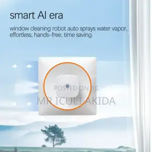 Automatic Window Glass Cleaning Robot WTH Water Spray Effect