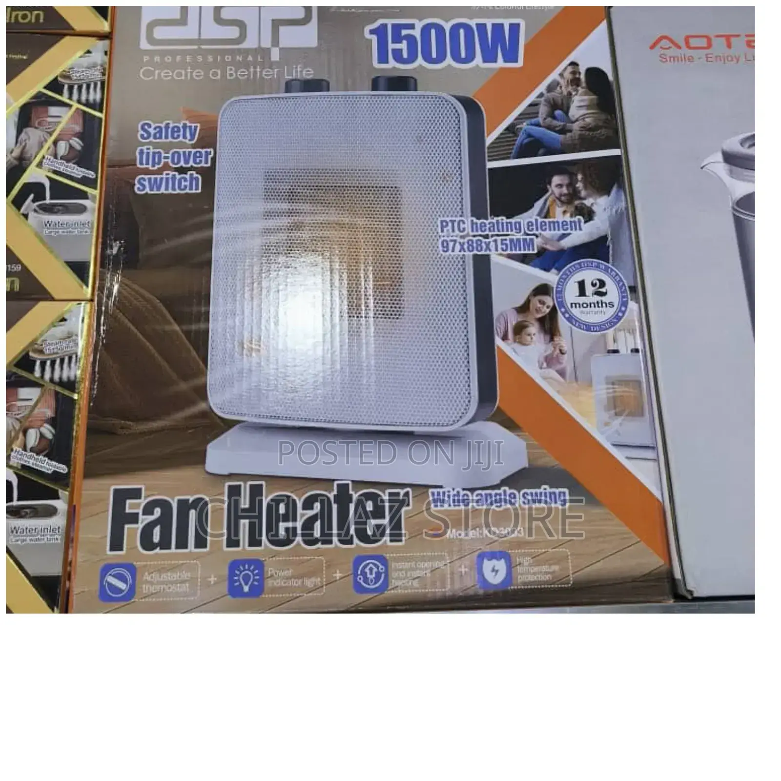 DSP Electric Fan Heater.