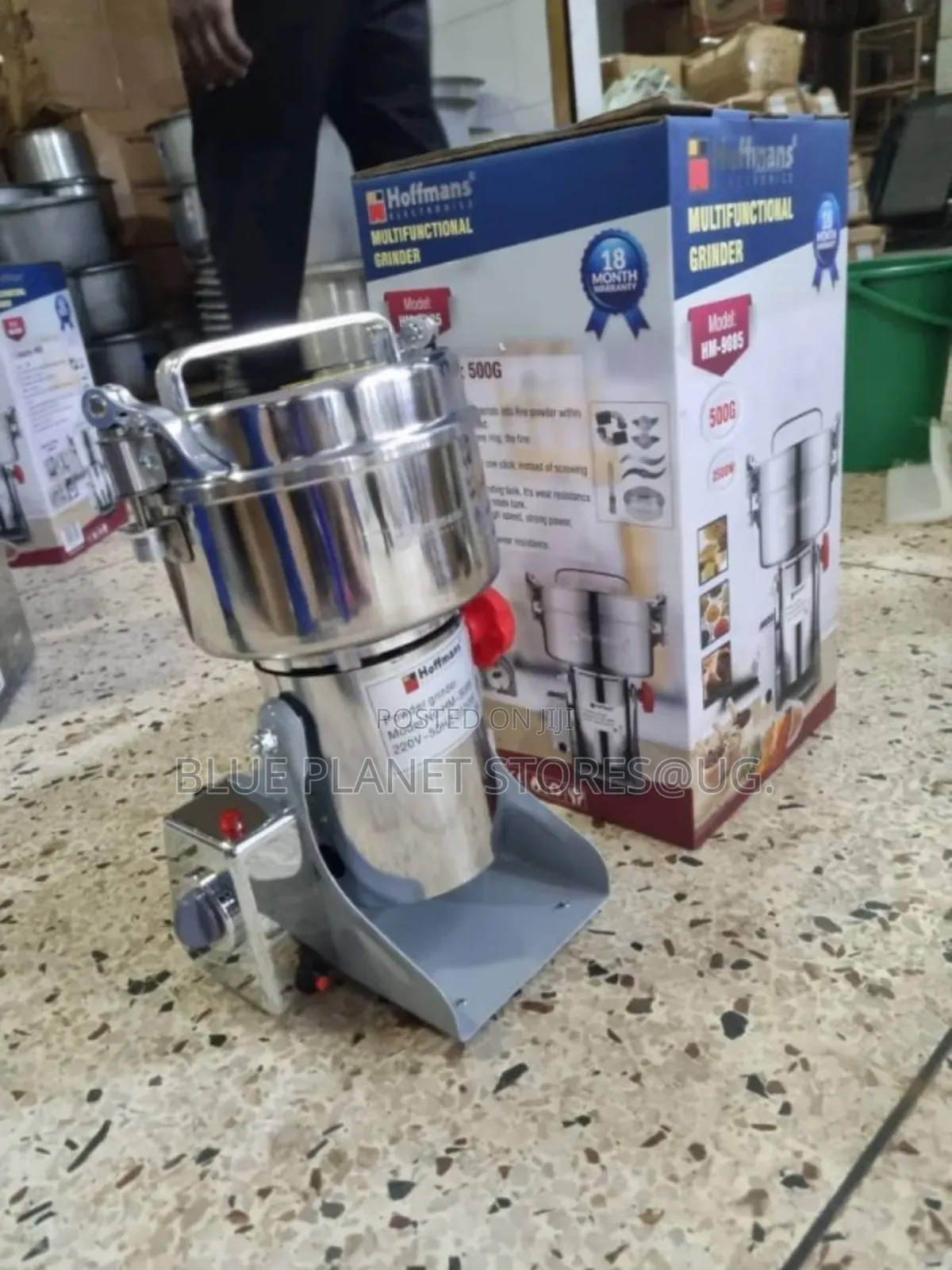 HOFFMANS 500gms Cereal/Powder Grinder \\ 2500w \\ HM-9085