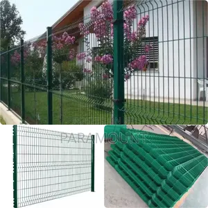 Curved Wire Mesh Fence Panel (2.5mx2.5m)
