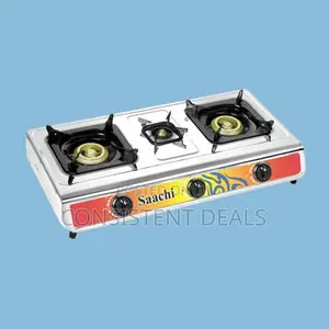 Saachi Triple Burner Gas Stove