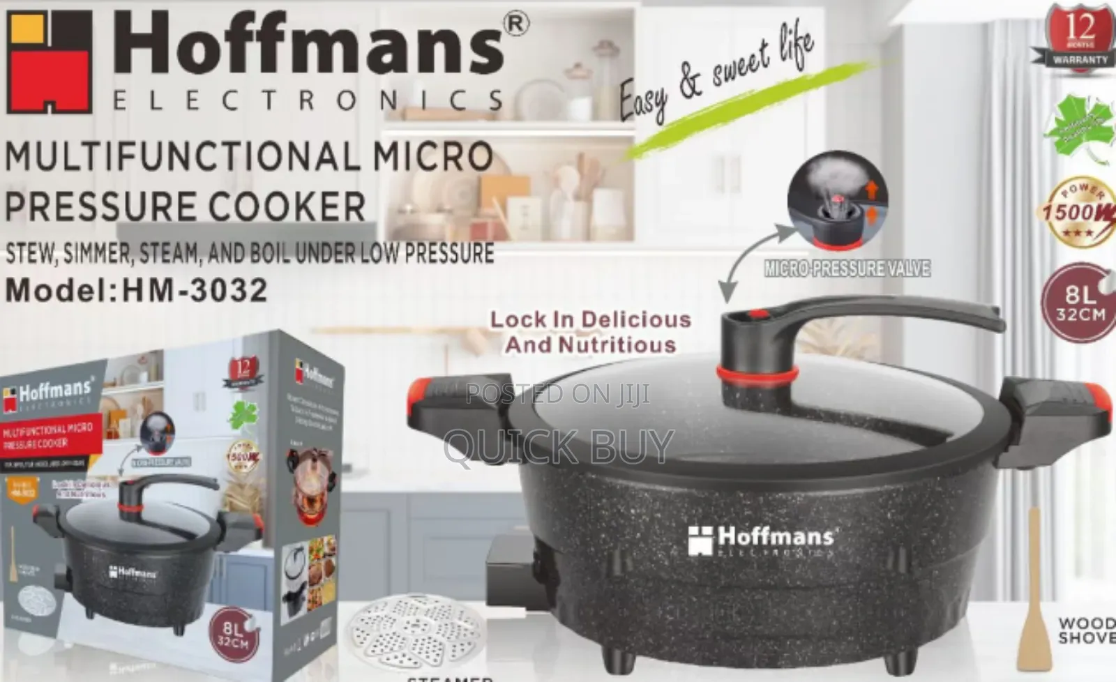 Original Quality Hoffman Versatile Micro Pressure Cooker