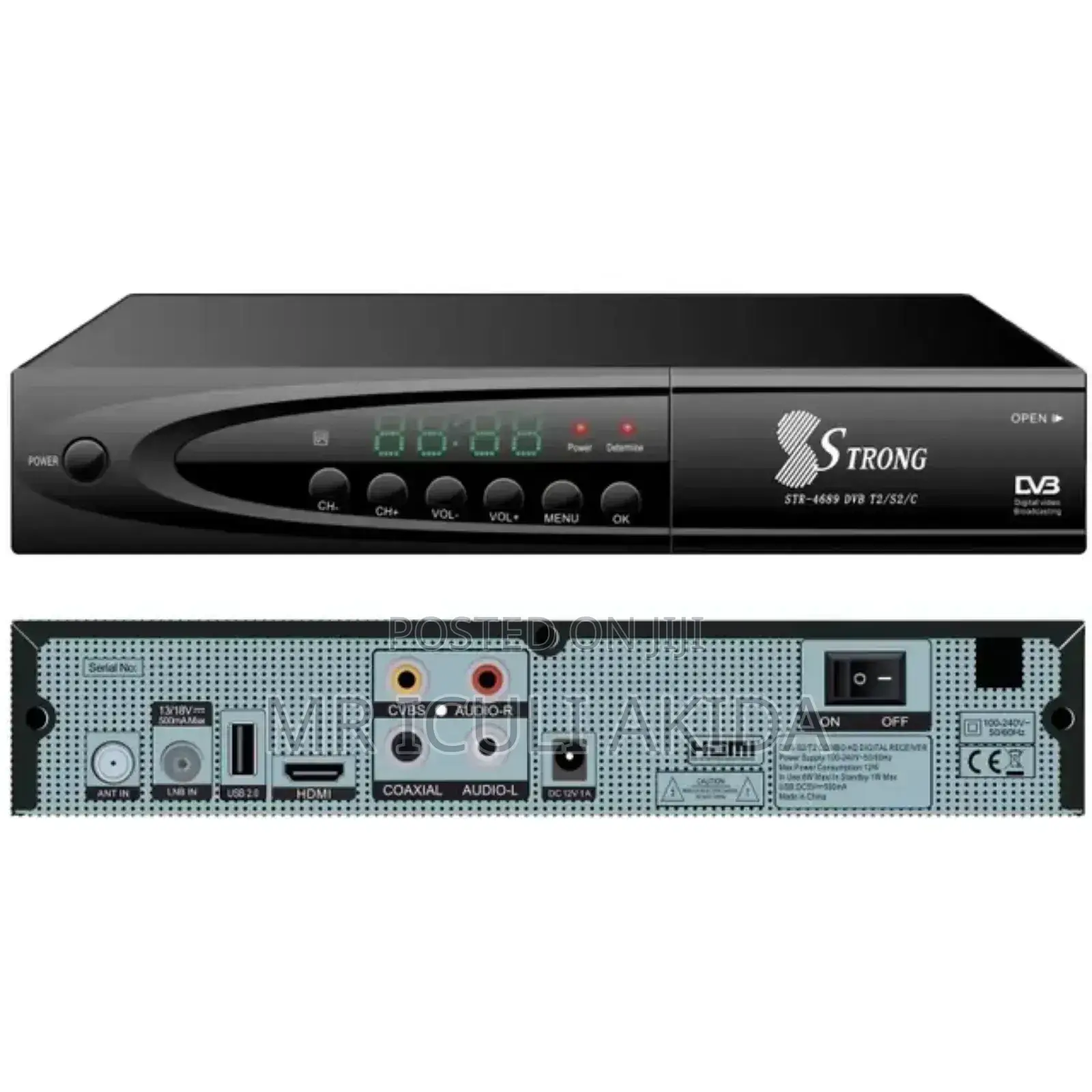 Strong Signal M1 Satellite Receiver Free to Air Decoder