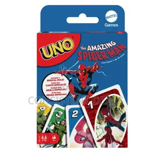 Uno Spiderman Playing Card Game