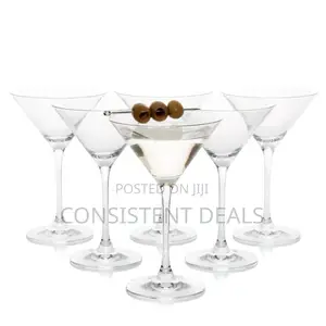 Crystal Martini Glasses