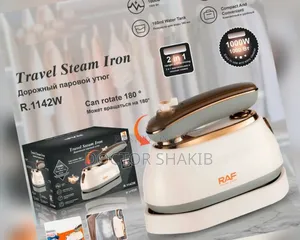 RAF Travel Steam Iron (2-in-1)