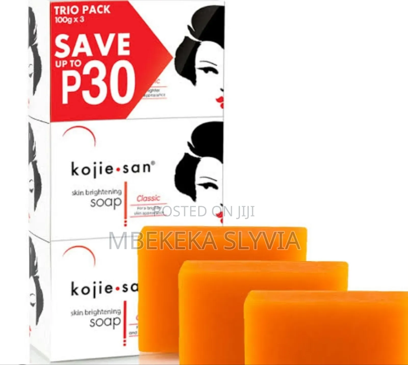 Original Koije San Soap With 'R'-Original 3pieces