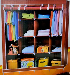 Portable Wardrobe 4 Columns
