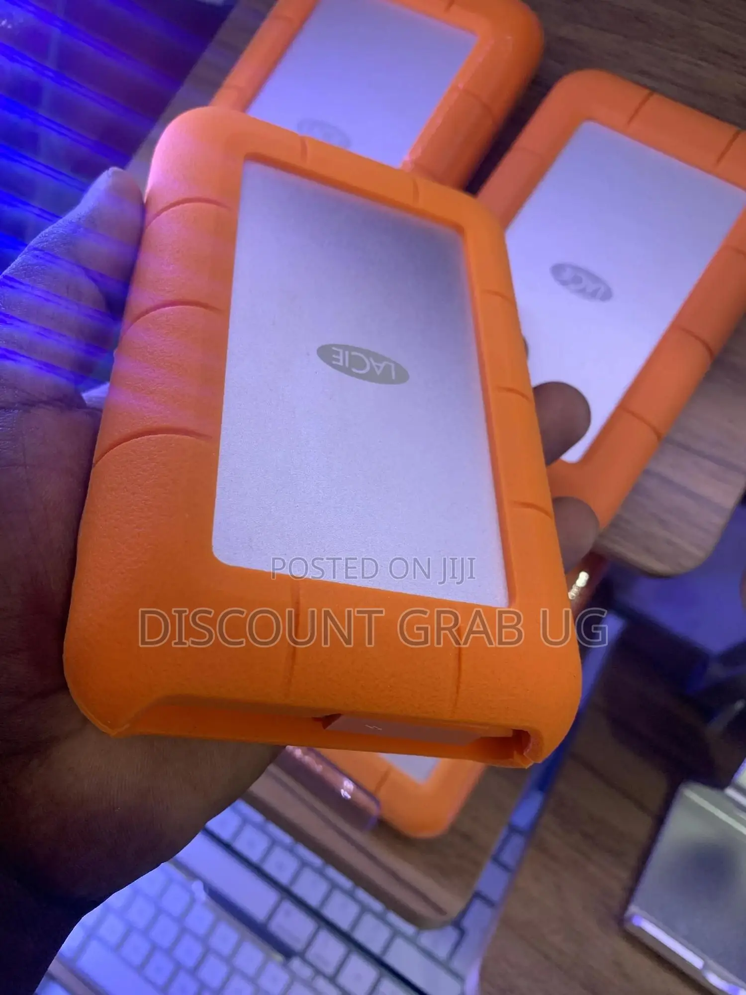 Lacie Rugged Mini 1tb External Harddrive 3.0 + Thunderbolt