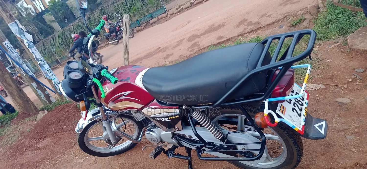 TVS XL 100 2021 Red