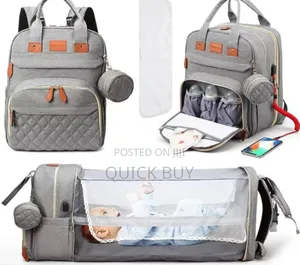 Spacious Multifunctional Essential Baby Diaper Bag